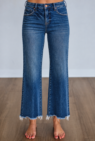 RISEN Define Tummy Control Ankle Straight Jean