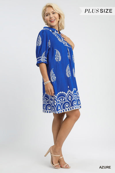 UMGEE Royal Blue Evie Dress