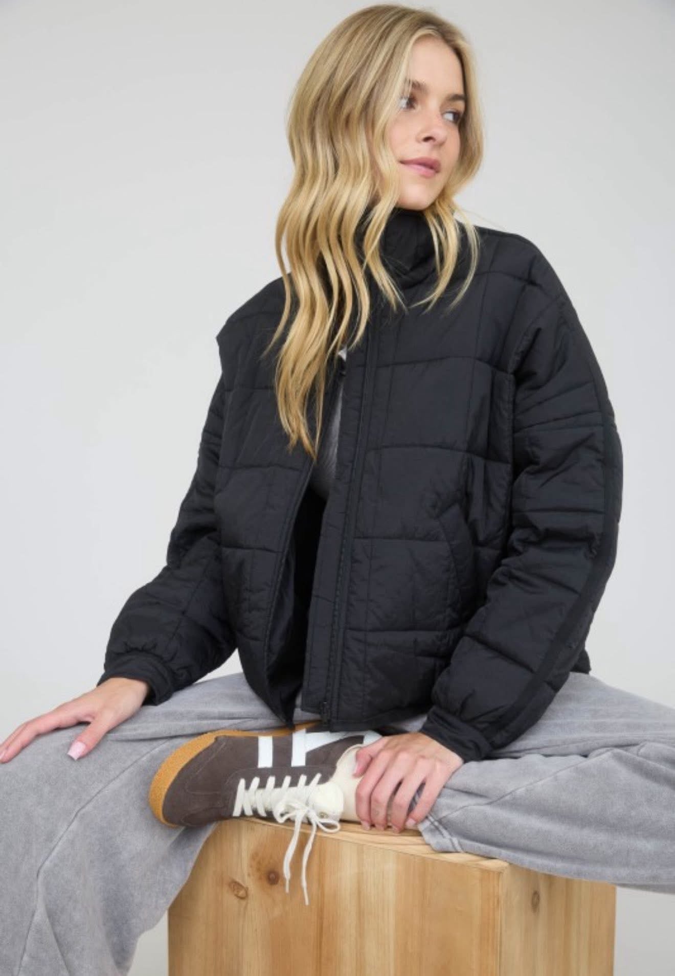 Black Puffer Jacket