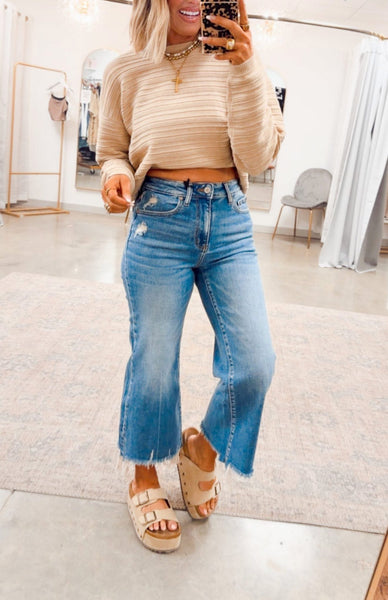 Zenana Coastal Straight Jean