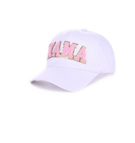 Mama Chenille Patch Baseball Hat