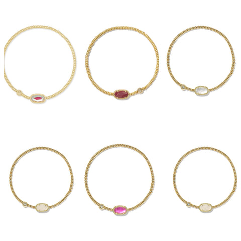 KS GRAYSON STRETCH BRACELET GOLD