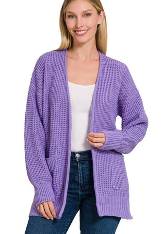 Cooler Days Cardigan Lavender