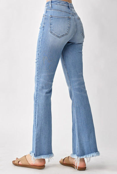 RISEN Vintage Frayed Hem Jean