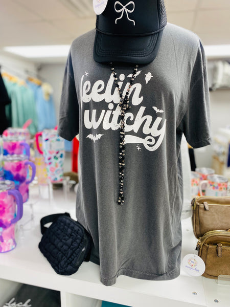 Comfort Colors Feelin Witchy Tee