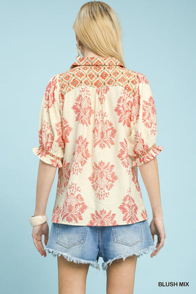 UMGEE Savannah Top Blush Mix
