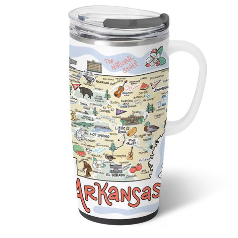 SWIG Arkansas 22oz Travel Mug