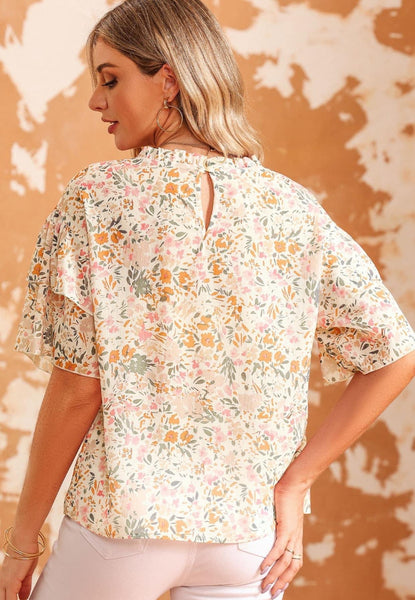 Laney Floral Print Top