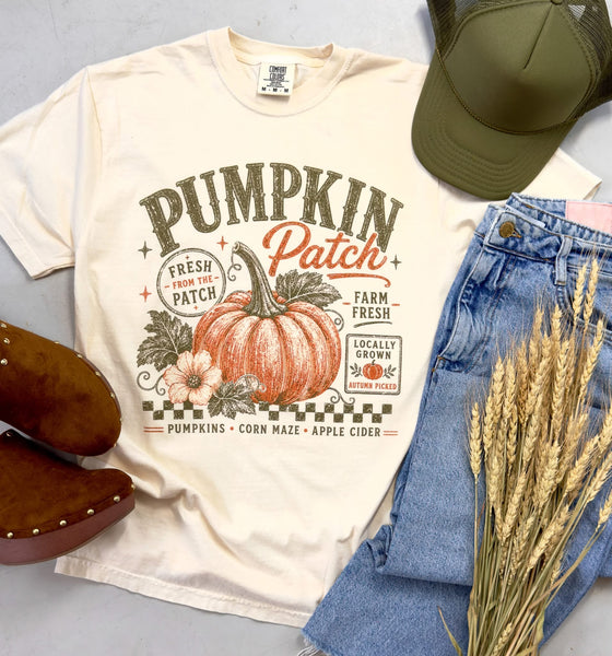 Comfort Colors Pumpkin Patch Tee
