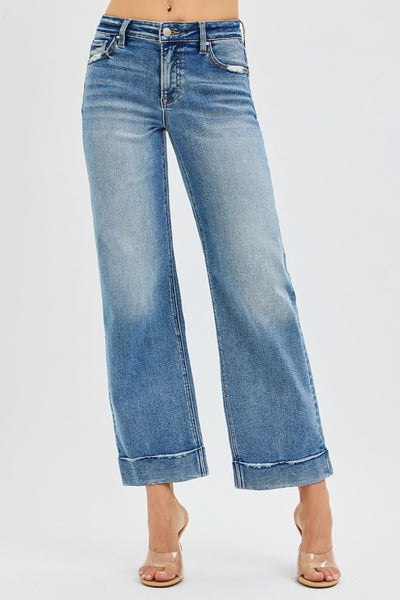 RISEN Taylor Cuffed Straight Jean