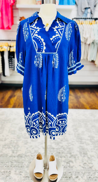 UMGEE Royal Blue Evie Dress