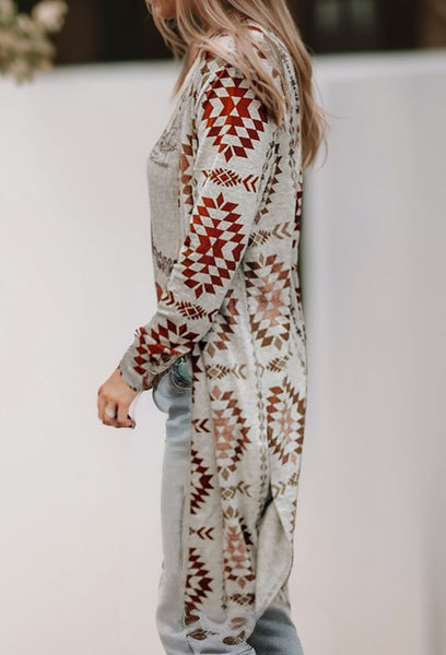 Southwest Longer Length Cardigan