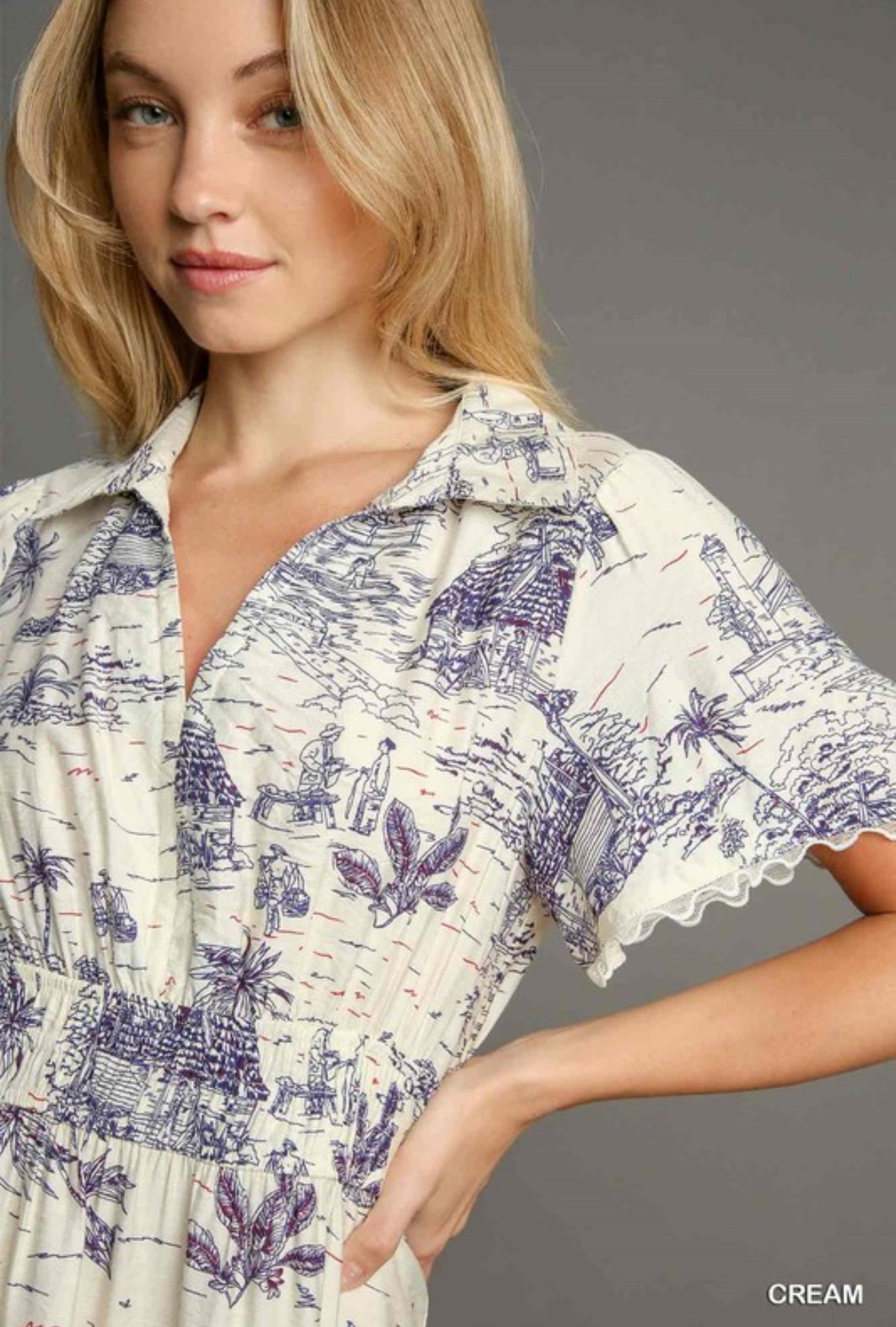 UMGEE Island Dream Dress Blue Mix