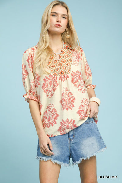 UMGEE Savannah Top Blush Mix