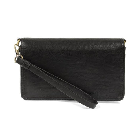 Billie Mini Organizer Crossbody Bag Black