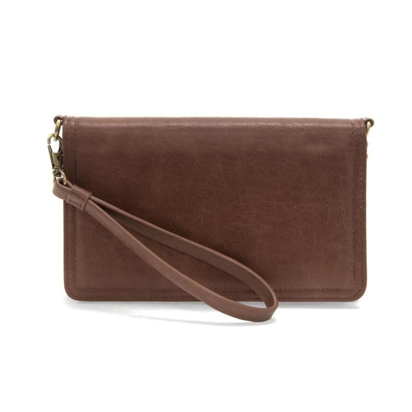 Billie Mini Organizer Crossbody Bag Dusty Rouge
