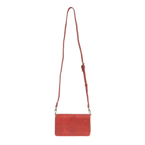 Billie Mini Organizer Crossbody Bag Scarlet