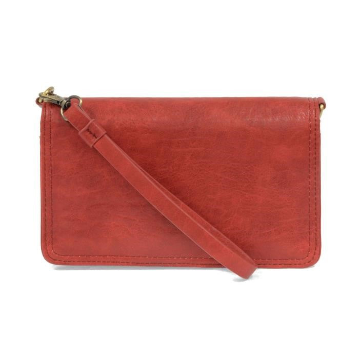 Billie Mini Organizer Crossbody Bag Scarlet