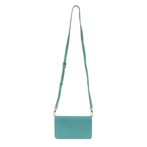 Billie Mini Organizer Crossbody Bag Turquoise