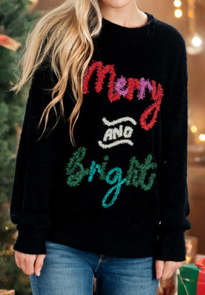 Merry & Bright Holiday Sweater