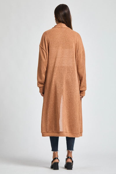 Hideaway Lightweight Travel Cardigan Toffee