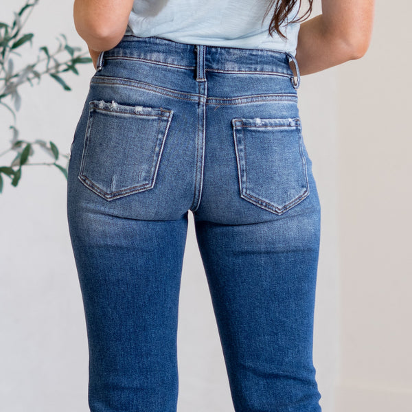 Phoenix Mid Rise Straight Jean
