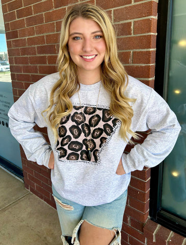 Leopard State Sweatshirt Arkansas