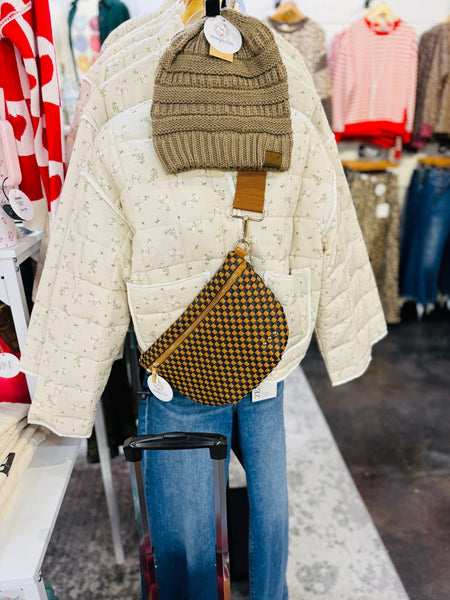 Floral Quilted Jacket