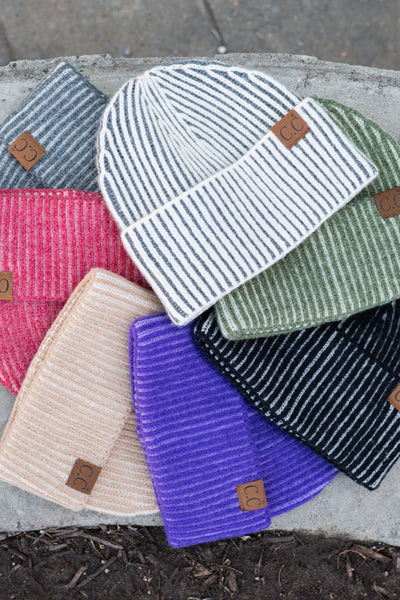 CC Contrast Cuff Beanie