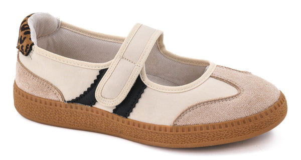 CORKYS Calm Down Mary Jane Sneaker Sand Combo