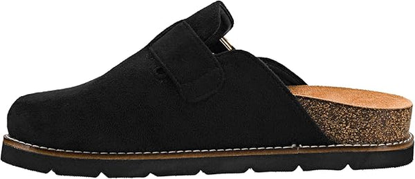 CORKYS Day Dream Black Faux Suede