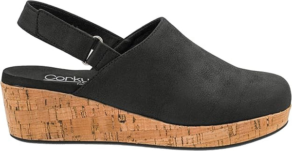 CORKYS Low Temps Black Wedge