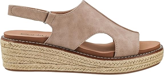 CORKYS Ready or Not Wedge Taupe