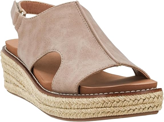 CORKYS Ready or Not Wedge Taupe