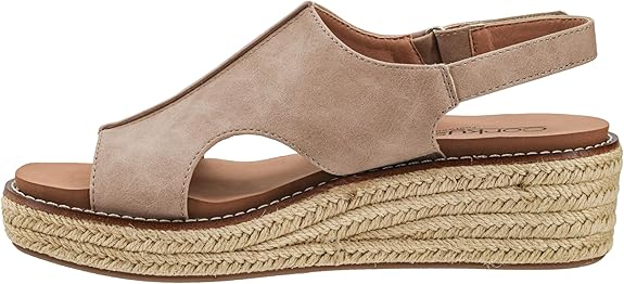 CORKYS Ready or Not Wedge Taupe