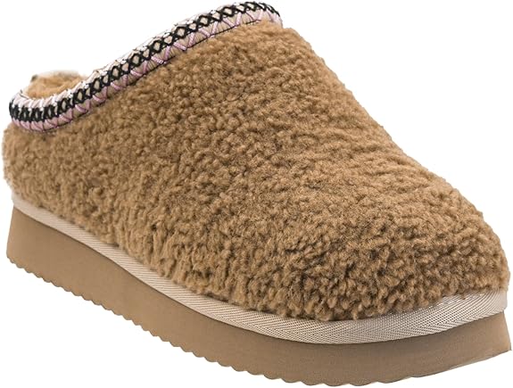 CORKYS Sleepyhead Slipper Tan Shearling
