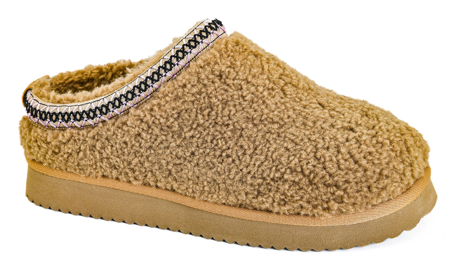 CORKYS Sleepyhead Slipper Tan Shearling