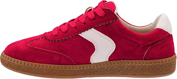 CORKYS Spoiler Alert Sneaker Red Faux Suede