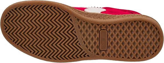 CORKYS Spoiler Alert Sneaker Red Faux Suede