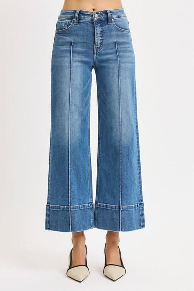 RISEN Pintuck Tummy Control Jean