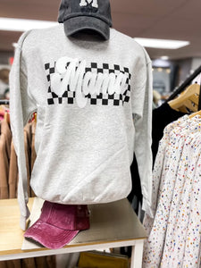 Checkered Mama Sweatshirt