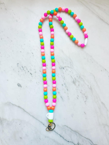 Fully Beaded Lanyard