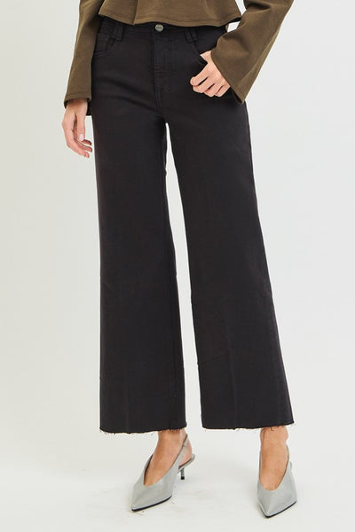 RISEN Black Tummy Control Ankle Jean