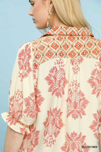 UMGEE Savannah Top Blush Mix