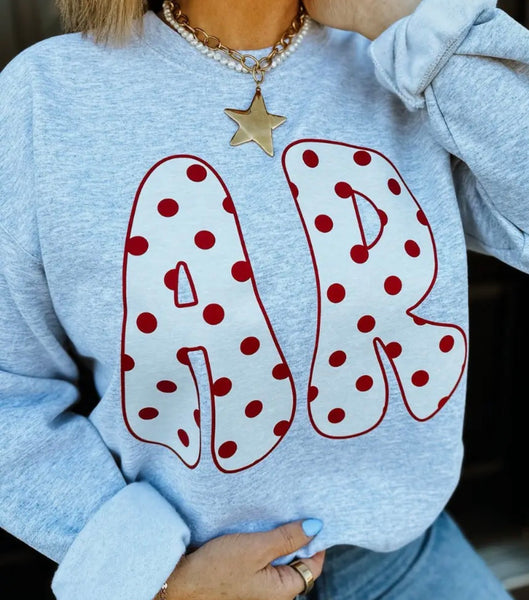 AR Polka Dot Sweatshirt