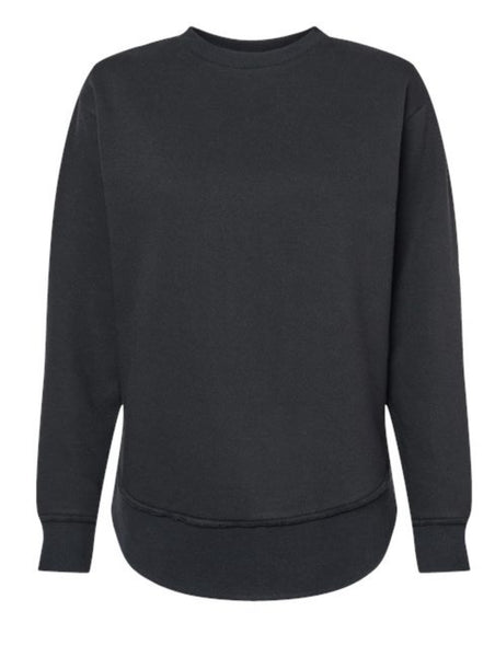 Weekend Fleece Casual Sweatshirt Black