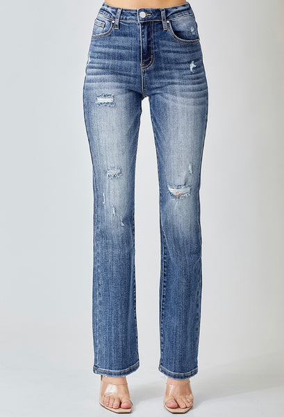 RISEN Vintage Washed Straight Leg Jean