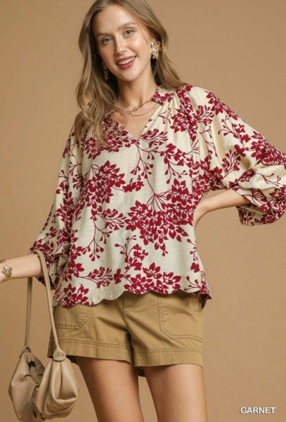 UMGEE Cherry Blossom Top