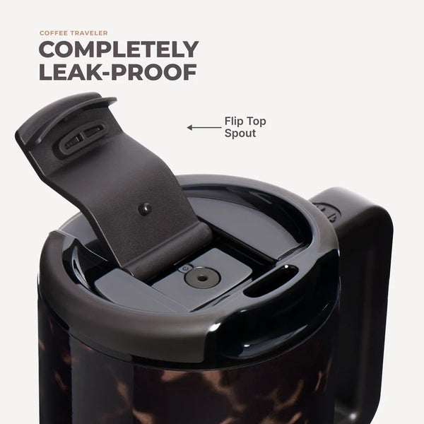 HydroJug Coffee Traveler 20oz Mocha Tortoise