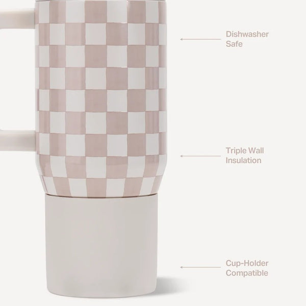 HydroJug Coffee Traveler 20oz Sandstone